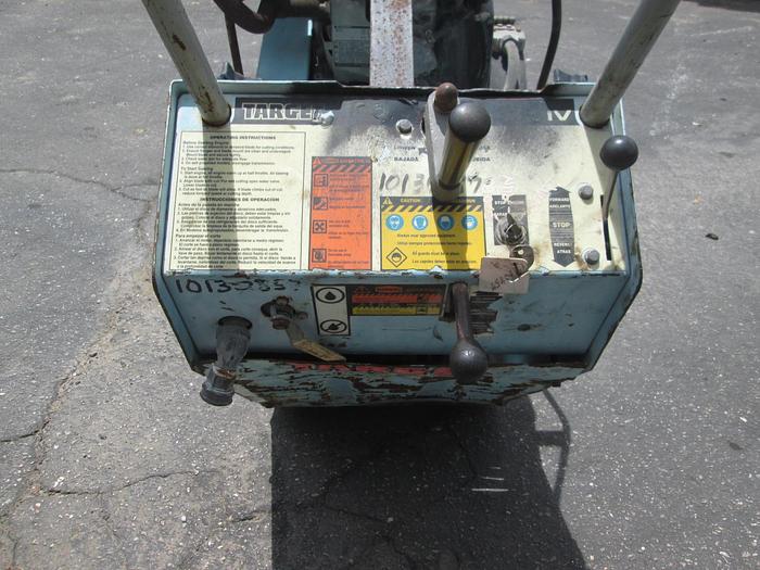 Used Target Pac IV Walk Behind Concrete Saw