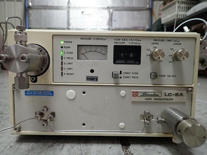 Used Shimadzu LC-6A LC6A Liquid Chromatograph