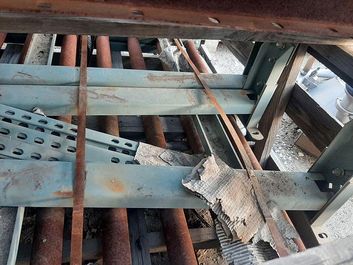 Used Conveyor, Roller, 52" x 8', C/st, Powered, Hytrol #S739060