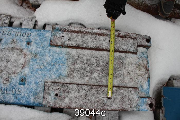 Used Goulds 3196 Pump Base, 58" Length, 18" Width, 4.5" Height #39044