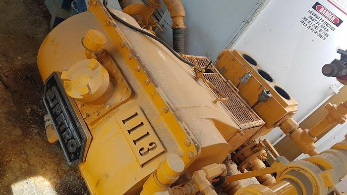 Used SJ PETRO SJ300 TRIPLEX MUD PUMP
