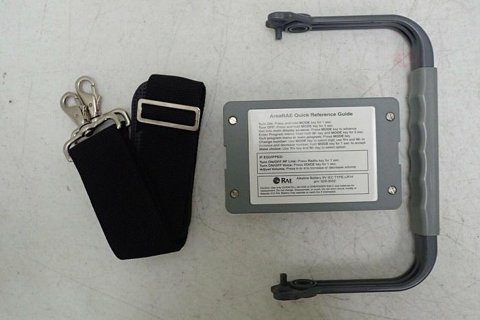 Used RAE AreaRAE Multiple Gas Detector Monitor with Accessories Kit & Case