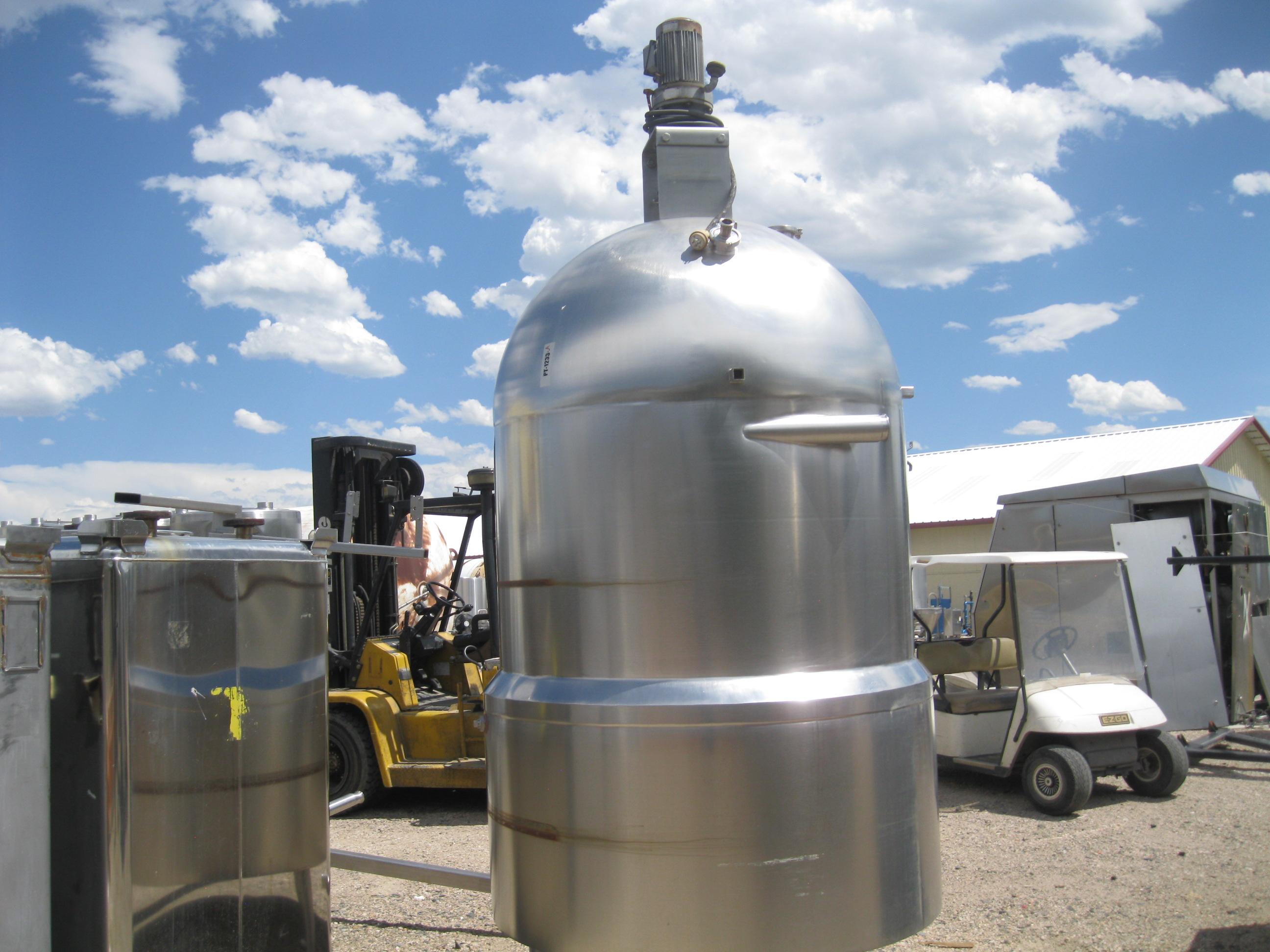 Usado 400 GALLON VACUUM KETTLE.  LEE INDUSTRIES MODEL 400D7S