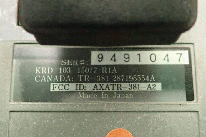 Used Lot of 5 Ericsson KRD 103 150/7 TR-381 Radios