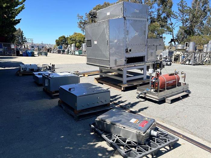 Used Filter, Pressure, Oberlin, Model OBF12, 316L Stainless Steel,  12 Square Feet #S744646