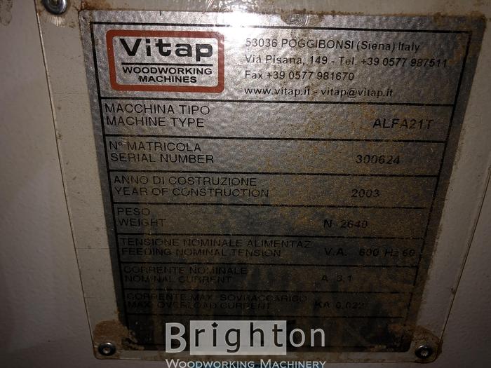 Used Vitap Superfast Used Boring Machine