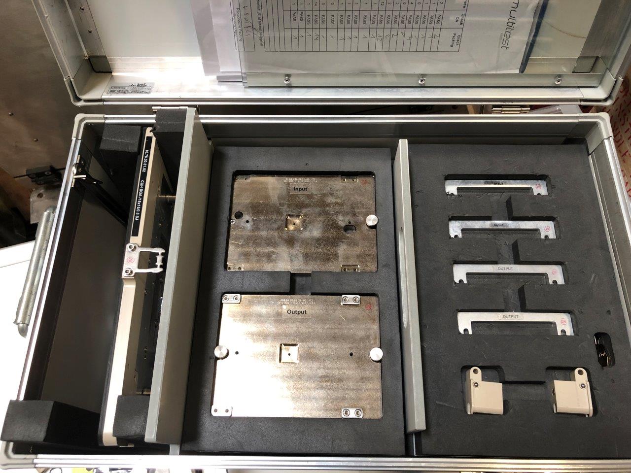 Used Multitest 256 BGA 15x15mm Test Handler Kit for MT9510