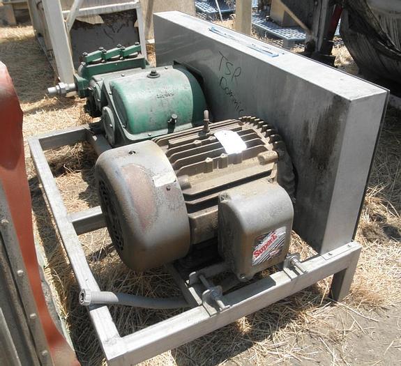 Used Pump, Piston, Myers, Mdl D50-12, Triplex, 30 HP, #S741242