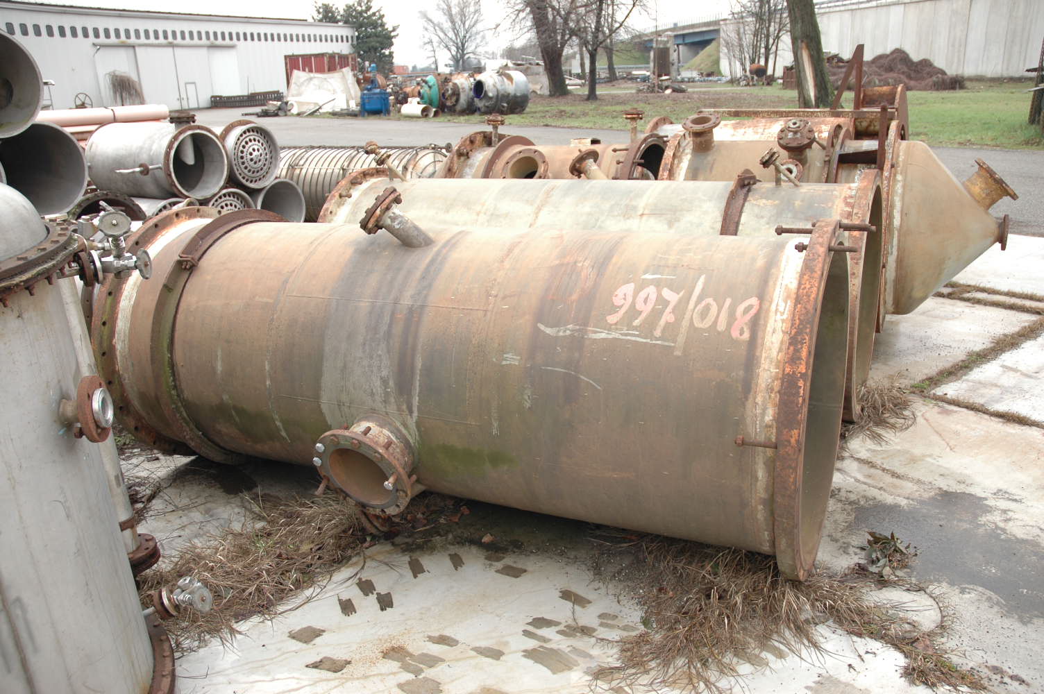 Usato Colonna a riempimento 9m3 hastelloy