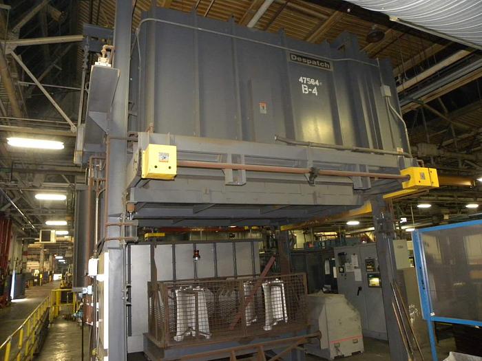Used Despatch Drop Bottom Furnace 4' x 8' x 3' basket size