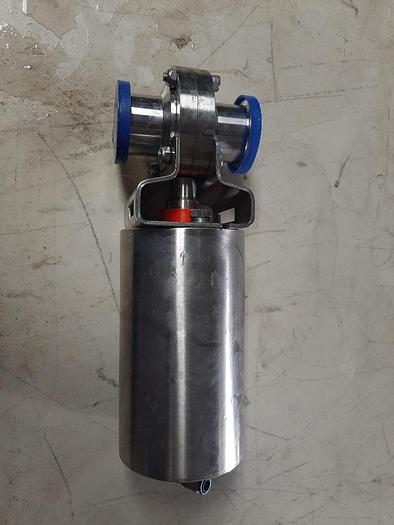 Unused Valve, Butterfly, 1.5", 316 Stainless Steel, Alfa Laval, Type LKLA-NC #S744668
