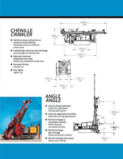 Used 2014 Nordic Drill DRC-10-A Crawler Drill Rig - Sold