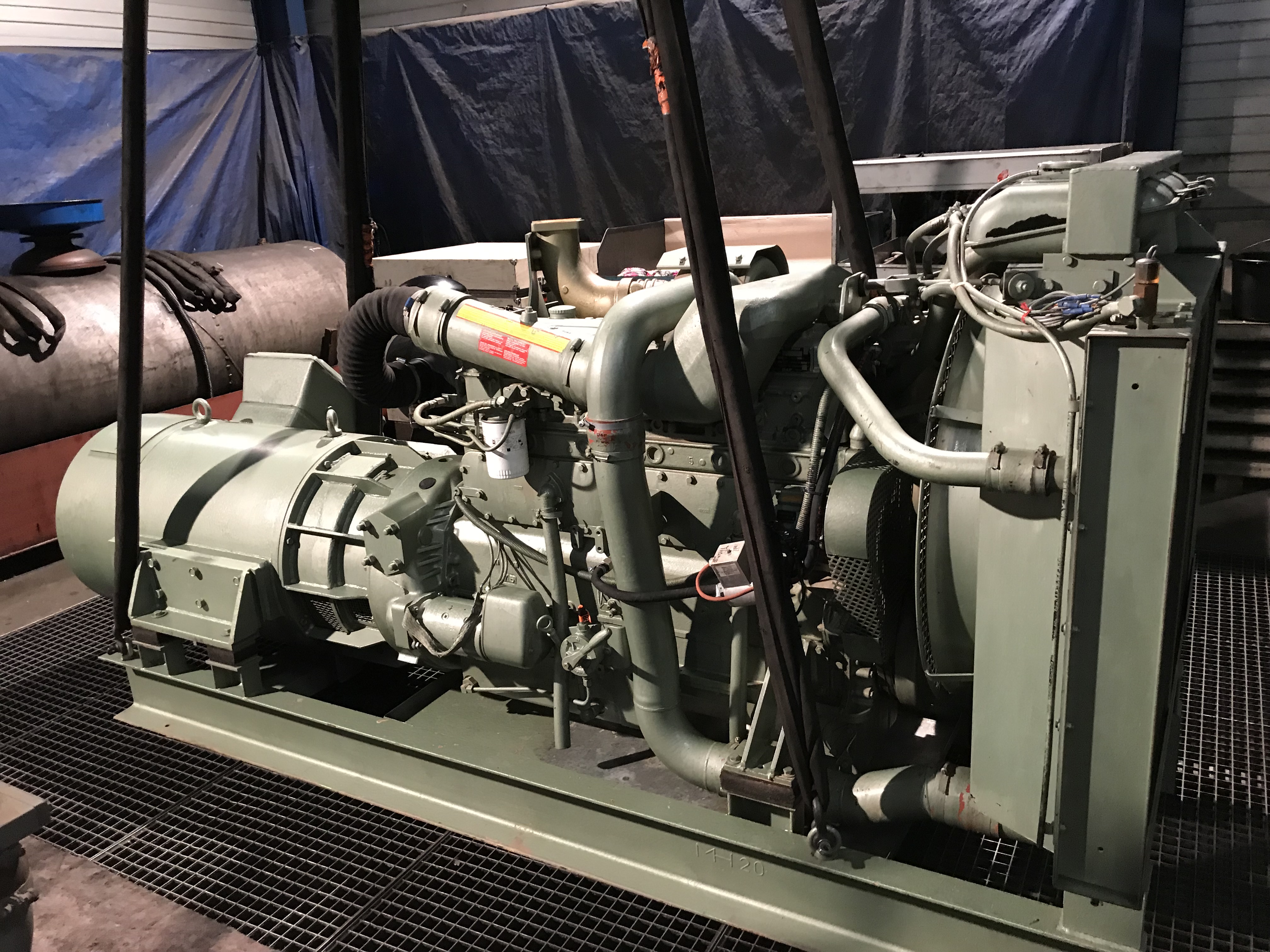 Used 1984 DAF DKS1160A / GEN.SET 200 KVA