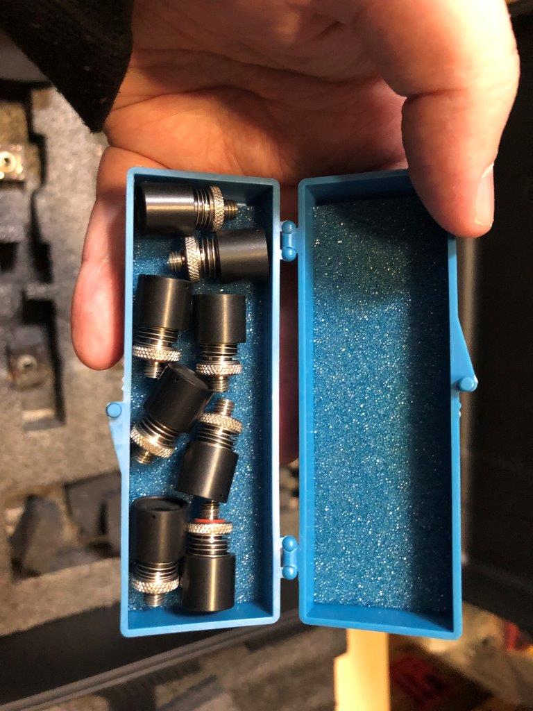 Used Delta Edge DE8000 S-FPB 361 CSBGA 16x16x1.40 Test Handler Kit