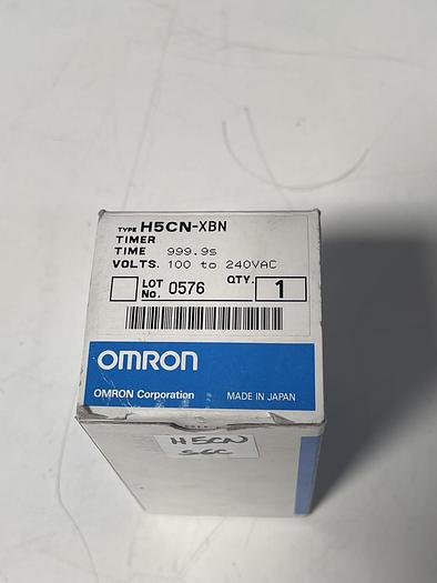Omron H5CN-XBN Timer Relay 100-240 VAC