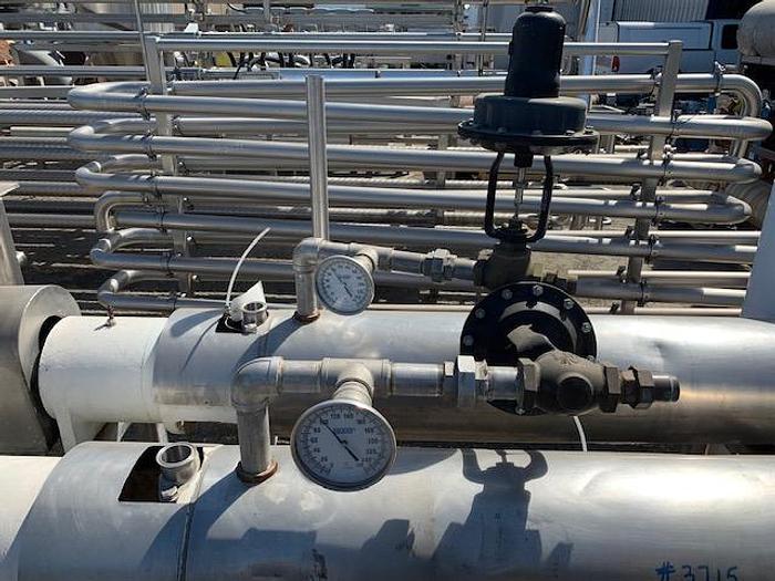 Used Votator Twin Barrel Scrape surface Heat Exchangers