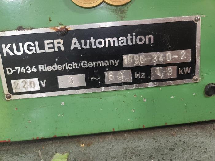 Used Kluger 340 Automatic Punching Machine