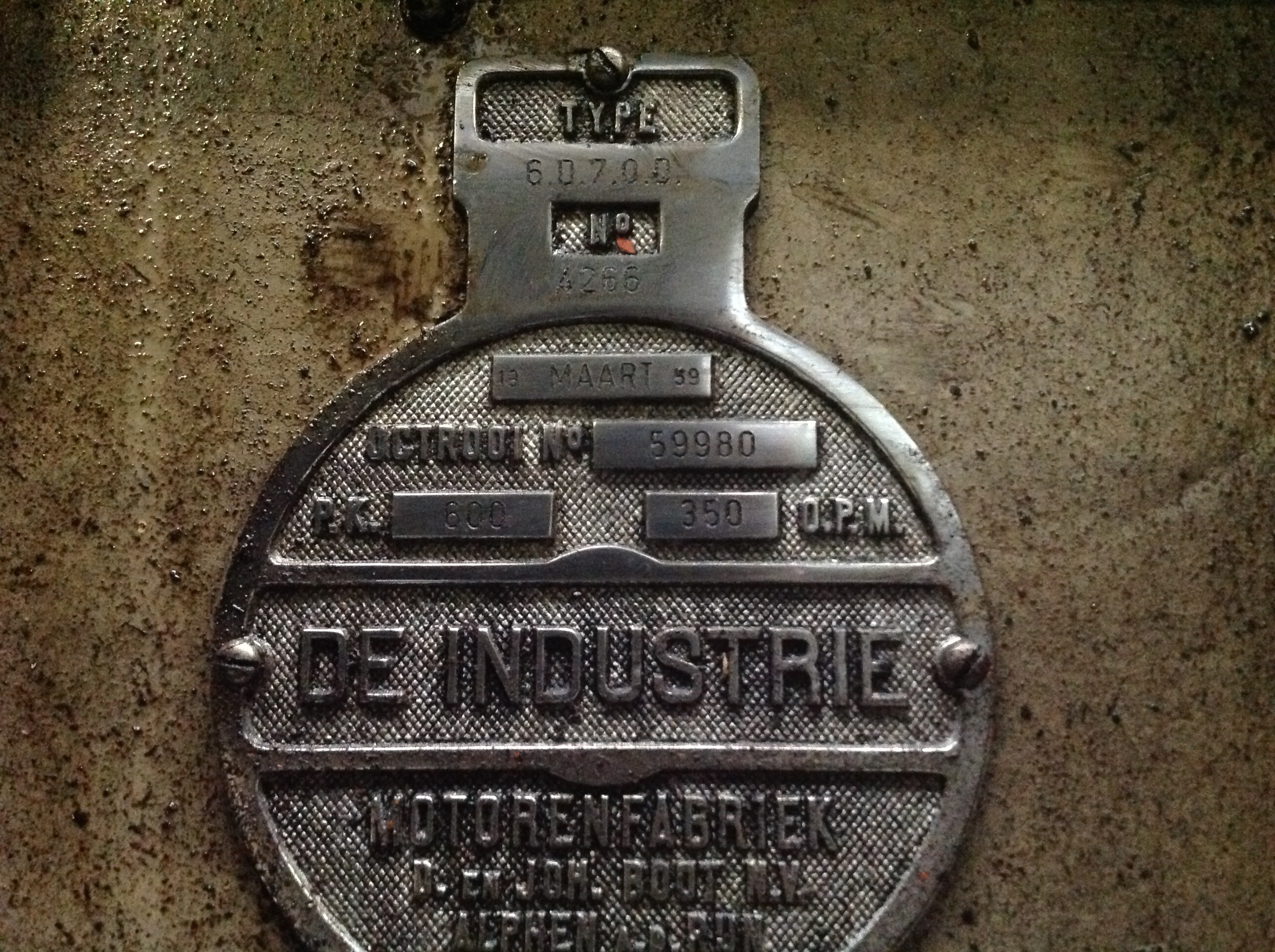 Used 1959 INDUSTRIE 6D7 O.D.