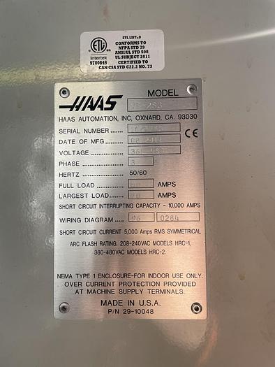 Använd 2011 Haas VF - 2SS