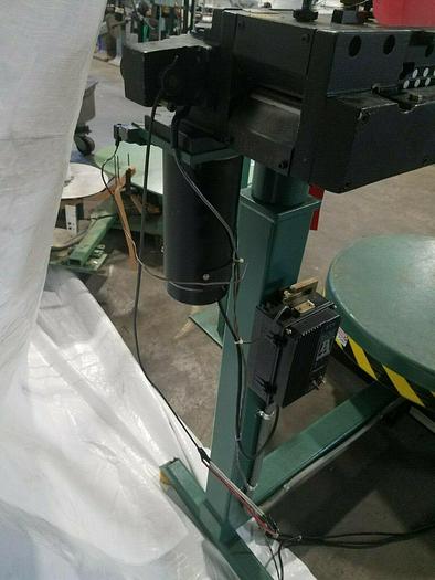 Used PA Motorized Stock Decoiler payoff with Material Straightener for Stamping Press