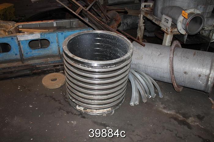 Used Black Clawson UV100 Pressure Screen #39884