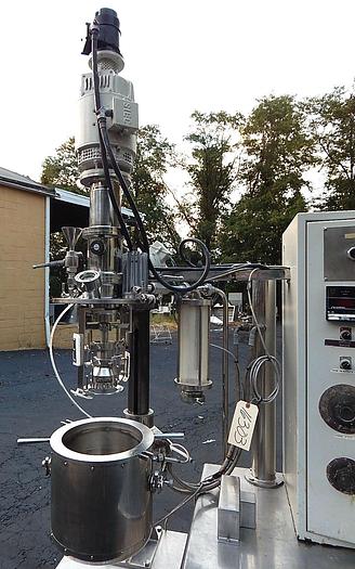 Used PRESSCO LAB TURBO EMULSIFIER – TRIPLE MOTION MIXER – VACUUM – JACKETED (#9764)