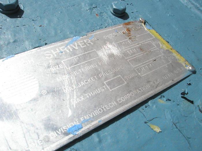 Used Filter, P&F, 48" X 48", PPL, Shriver, #S374342