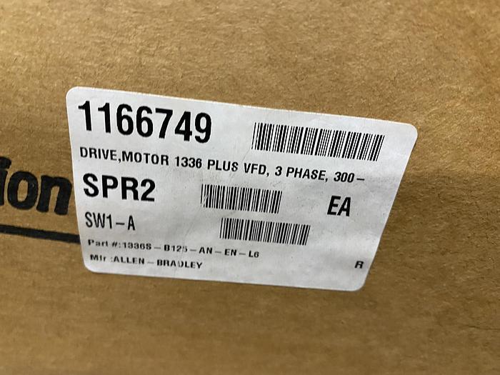Used ALLEN BRADLEY MODEL 1336S DRIVE UNUSED