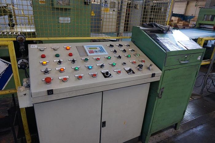 Used SACMA+VIGANO'  Flying Shear CTL Line (Used)  #3417