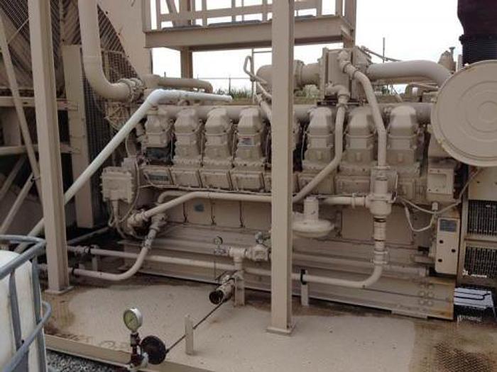 Used 2.25 MW 2004 Used Caterpillar G3516 Natural Gas Generator