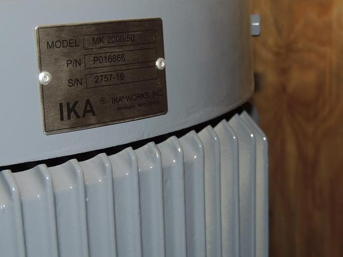 Used UNUSED IKA WORKS MK 2000/50 COLLOID MILL – 150 HP (#9720)