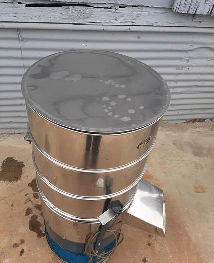 Used Screen, Sifter, S/st, Triple Deck, Portable, 17" Dia #S743847