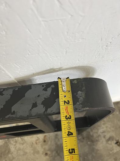 Used Forklift Load Backrest Guard 31" L x 2.5" W x 32 5/8" H