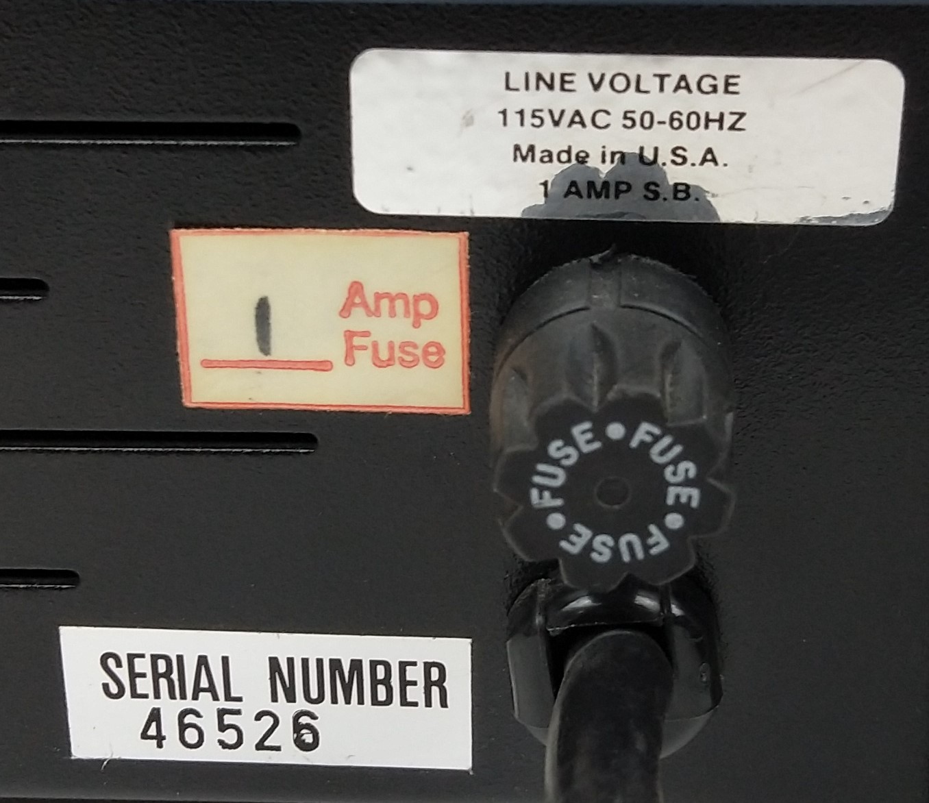 Used E-C Apparatus EC-105 Power Supply