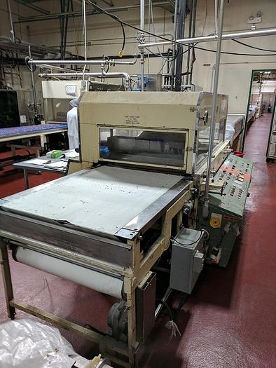 Used 1980 Richard Frisse Enrober and Cooling Tunnel