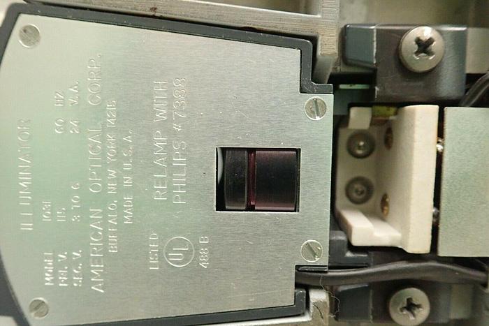 Used AO Spencer American Optical Model 1031 Dual-Head Illuminator Microscope