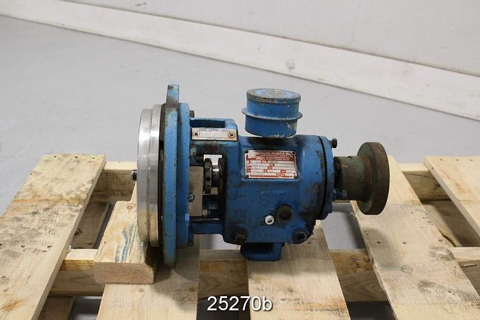 Used Goulds 3196 Power End, Goulds 3196, 1.5X3X8, Stainless Steel Stuffing Box, Mechanical Seal #25270