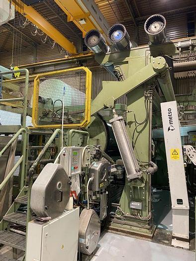 Used 135" (3450MM) VALMET WINDRUM TWO DRUM WINDER