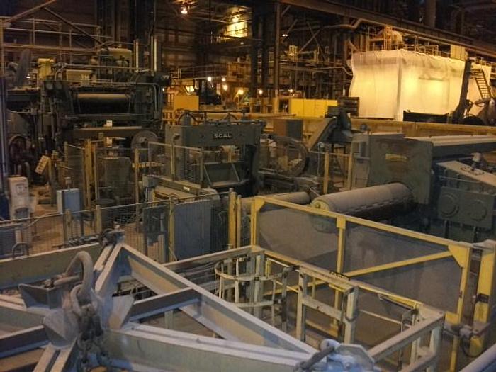 Used Two (2) SCAL 68" Twin-Roll Aluminum Continuous Strip Casters: MC-455