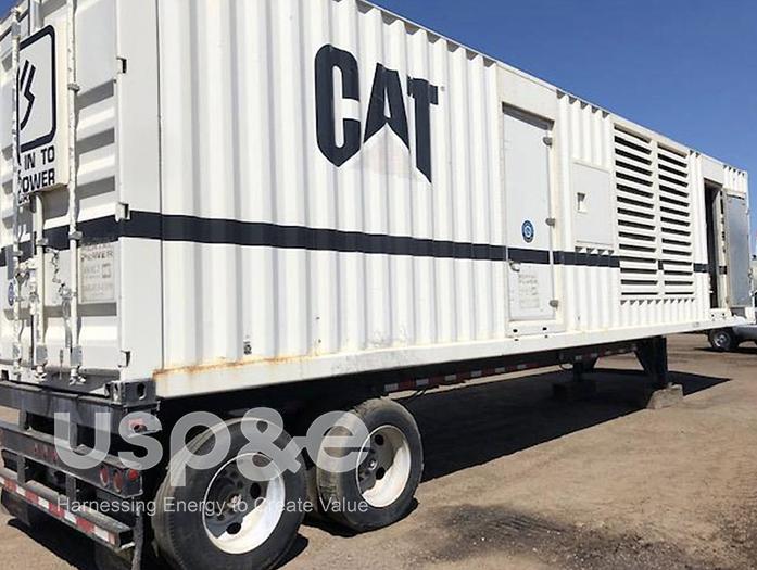 Used 1.5 MW 2011 Used Caterpillar XQ1500 Diesel Generator Set