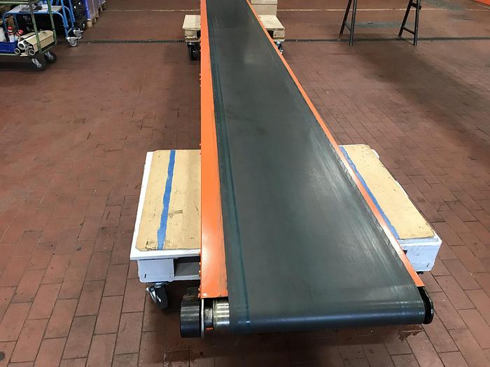 Gebraucht SCHULZ Gurtförderer, Steigförderer, Förderband 5,8m