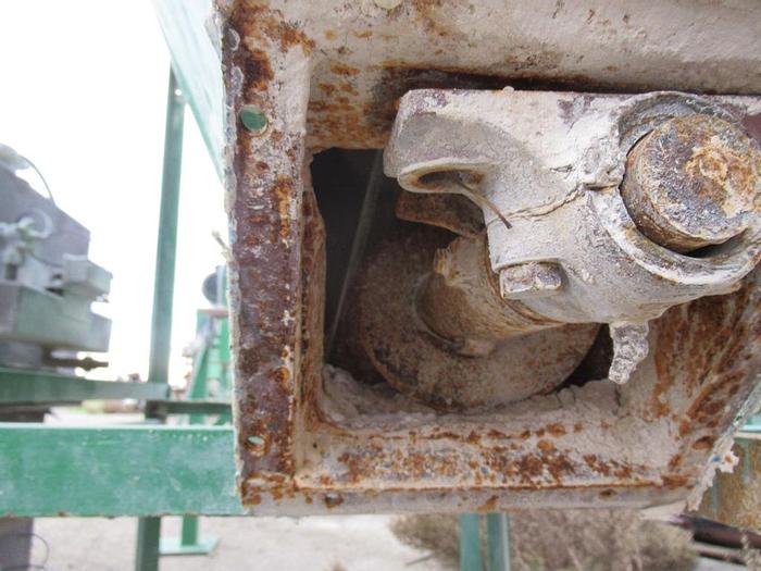 Used Mixer, Ribbon, 75 CF, C/St, Scott, Hopper, Dust Collector, #S741694