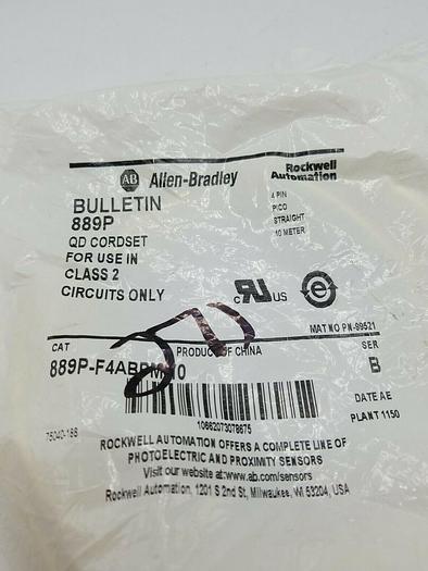Allen Bradley 889P-F4ABPM10 Ser B