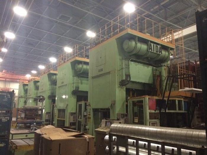 Used AIDA (5) Press Tandem Line