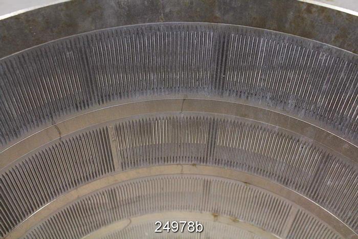 Used Beloit MR18 Pressure Screen Basket, Beloit Mr 18, 0.008" Slots (0.2Mm) #24978