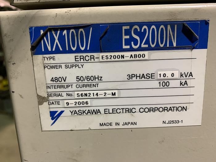 Used 2008 MOTOMAN SSF2000 6 AXIS CNC ROBOT WITH NX100 CONTROL 6 AVAIL