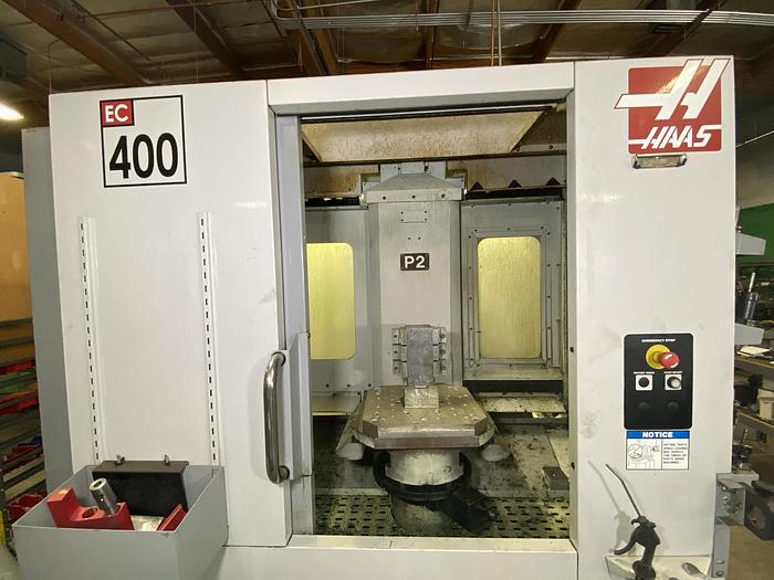 Used 2006 HAAS EC-400 4-Axis CNC Horizontal Machining Center