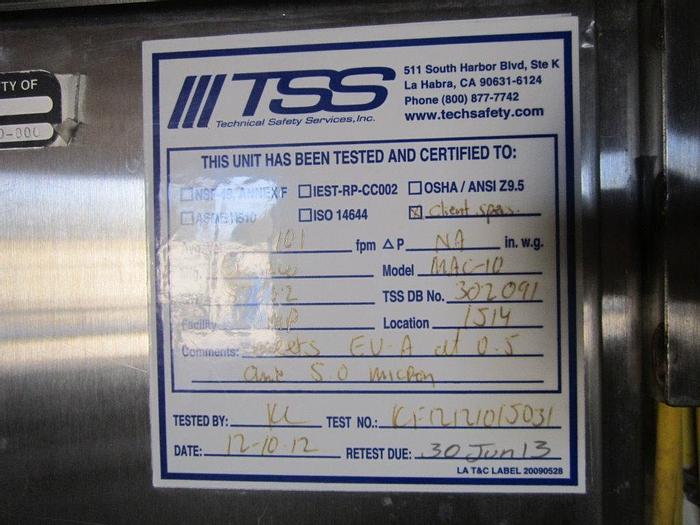 Used Hopper, 8 CF, S/st, 23" x 33" x 22", With Conveyor #S739231