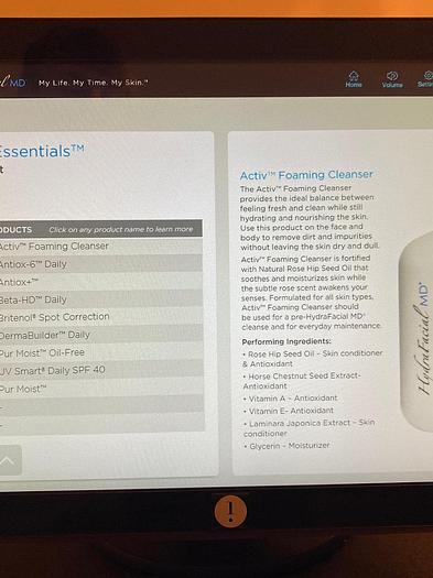 Used 2018 Edge System Hydrafacial MD Elite