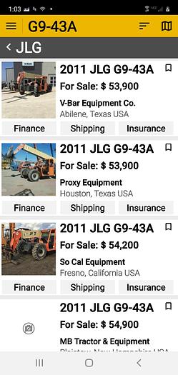 Used 2015 JLG G9-43A